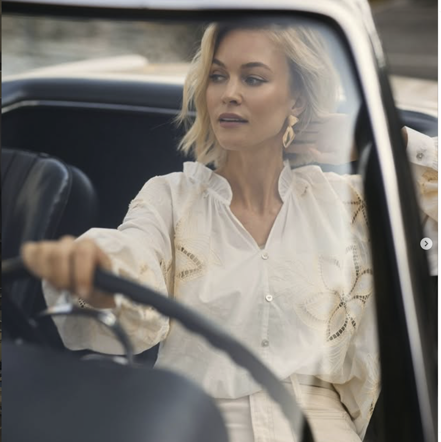 Fashion detail in warme boutique setting